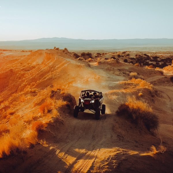 Can Am Maverick on a Dirt Trail